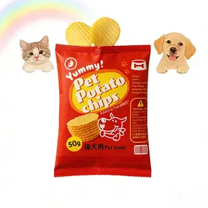 Pet Memorial Gifts-Faux Potato Chips.Rainbow Bridge Dog and Cat Memorial Gifts. Sympathy Gift for Pet Loss