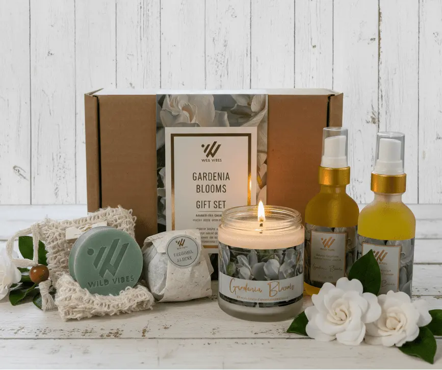 Gardenia Blooms Gift Box