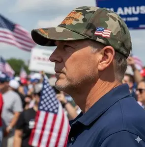 Trump MAGA Hat for Men & Women - Make Beautiful America Great Once Again - Charlie Kirk 47 - with American Flag
