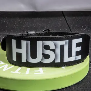 Weightlifting Belt with Adjustable Buckle - Workout Belt for Squats, Deadlifts, Strength Training - Durable Fitness Equipment for Bodybuilding & Powerlifting - Ideal Gift for Athletes (Black), Weight Training Gear, Fitness Enthusiasts