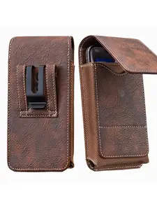 Phone Case: Cell Phone Cover Holster with Card Holder Pouch Belt Clip Men for iPhone 17 Pro Max Samsung Galaxy S25 S24 S23 S22 S21 S20 Ultra A16 A15 A14 A13 A55, XXL-Black Cellphone Casing