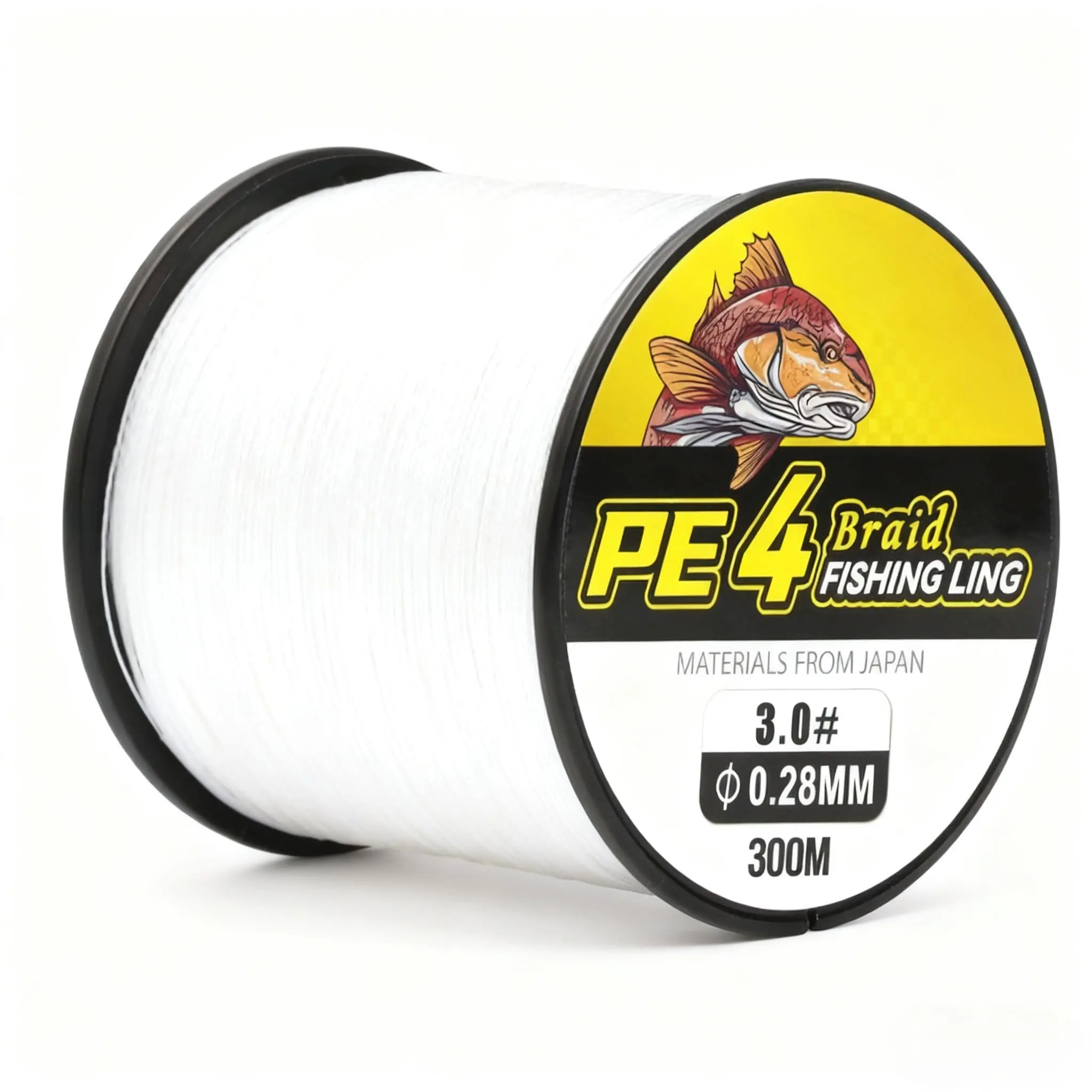 300m Braided Fishing Line, 118.11 Inches Multi-Strand Fishing Line, Ideal for Outdoor Carp Fishing, Durable and Reliable Fishing Gear, PE Line