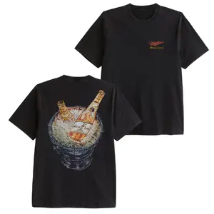 Retro Vintage Beer Shirt, Miller High Life Champagne Bucket Beer Bottles Graphic on Soft Comfort Colors Cotton, Unisex Fit for Beer Lovers, Perfect Gift for Dad or Drinking Buddy