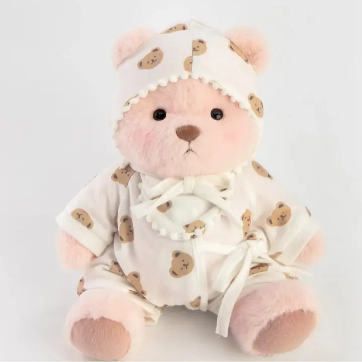Pink Bear With Outfit