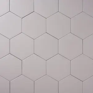 Venice Acero 5x6 Hexagon Matte Porcelain Tile Sample