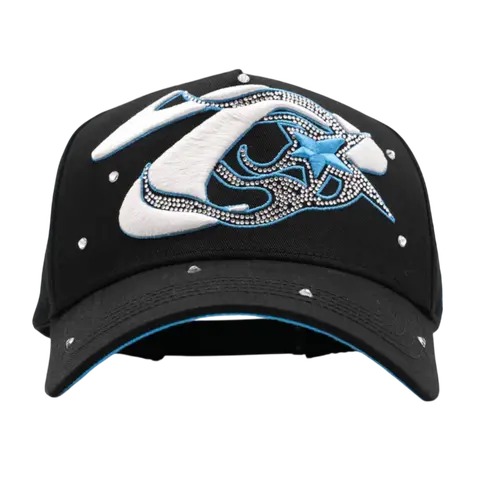 31 HATS T-STAR BLACK SNAPBACK HAT 31T-STAR BLKBLUE