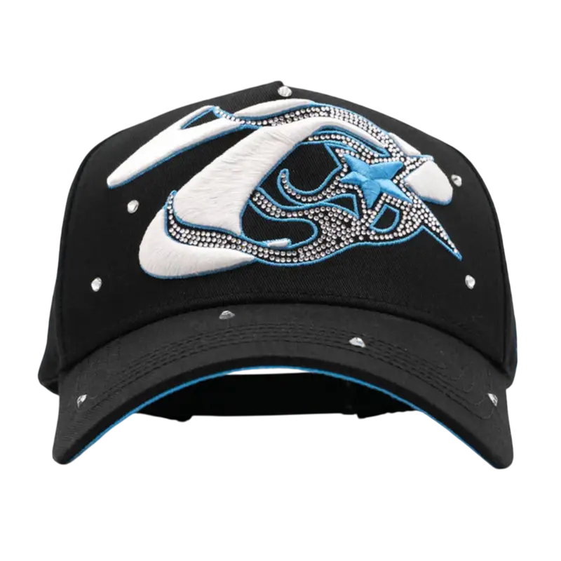 31 HATS T-STAR BLACK SNAPBACK HAT 31T-STAR BLKBLUE
