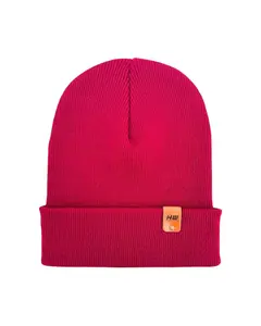 HAAKWEAR Traditional Burnt Maroon Beanie | Classic Cuffed Knit Hat | Made in USA