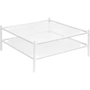 Sweater Drying Rack, Mesh Clothes Drying Rack, Stackable Laundry Drying Rack, Lay Flat Dryer for Delicates, Portable Dry Rack for Indoor or Outdoor, White, 2-Pack