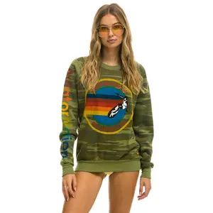 AVIATOR NATION MILL VALLEY  SWEATSHIRT - CAMO