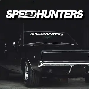 New 2026 Various Colors Speed Hunters English Letter Car Windshield Stickers DIY Auto Styling Waterproof Racing Body Truck Window Decals car decoration accessoriess