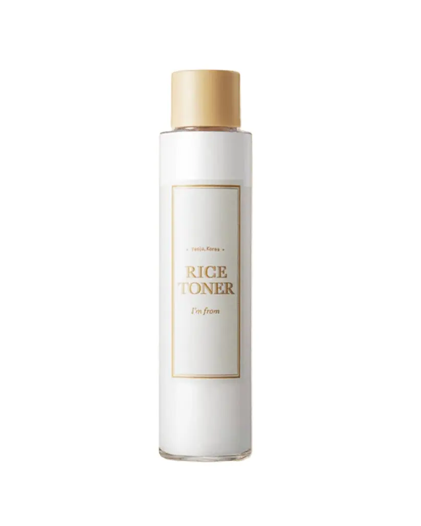 [I'm from] Rice Toner 5.07 fl oz (150ml) | 77.78% Rice Extract, Glow Essence with Niacinamide, Hydrating for Dry Skin, Vegan