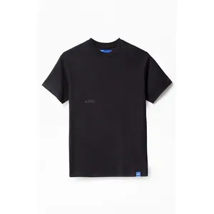 A.R.C. Men's Black Vintage Wash Heavyweight Oversized T-Shirt