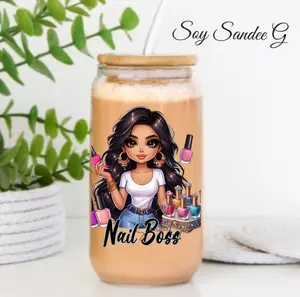 Nail Boss Cutie - UVDTF Decal for cups/hard surfaces sticker
