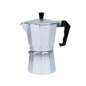 6 Cup Espresso Maker ️ Aesthetic Moka Pot for Coffee Lovers | Durable Aluminum Stove Top Espresso Coffee Maker for Home Barista Style