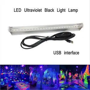 1 Pack /2 Pack 5V mini black light LED ultraviolet light range lights, party light festival Halloween party