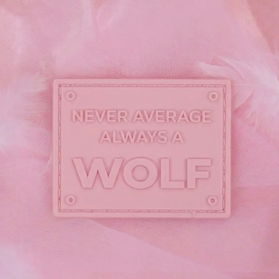 All Pink Mini Never Average Patch