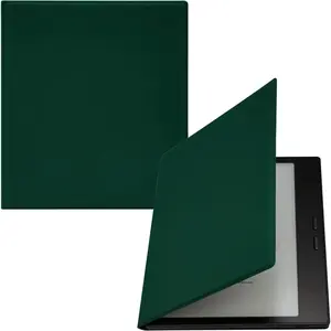 Leather Case for 7'' Onyx Boox Go 7 / Boox Tablet Go Color 7 (Gen II/Gen I 2025/2024) /Boox Page Ultra-Thin Lightweight Cover with Auto Sleep/Wake &  Closure (Blackish Green)