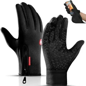 Thermal Touch Screen Windproof Gloves, Winter Gloves for Women Men, All-Day Warmth Winter Glove, Anti-Slip Winter Sport Outdoor Glove for Cycling Running Driving Hiking Walking