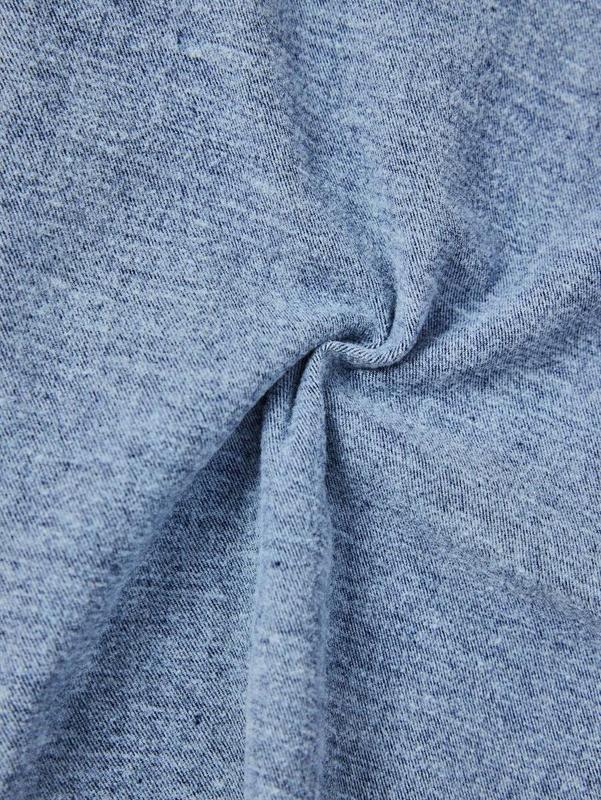 Women's Winter/Fall Pocket Flare Casual Versatile Jeans, Going Out Winter Jeans, Warm Thermal Lined Low-Rise Dark Blue Distressed Flared Pants