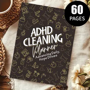 Comes with daily cleaning timetable, weekly cleaning zone arrangement and family chore responsibility chart. Cuts down cleaning burden, super easy for new homemakers to use, helps you build the good habit of consistent cleaning.