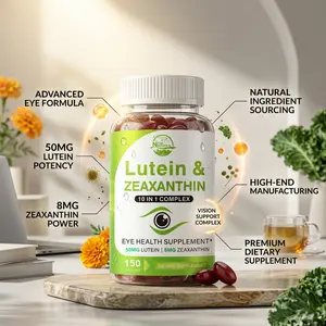 Lutein and Zeaxanthin Supplements, Eye Vitamin & Mineral Supplement, Multivitamin for Vision & Ocular Health with Omega-3, Protect and Enhance Your Eye Health Completely, 150 Softgels