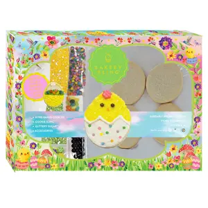 Easter Chick Cookie Decorating Kit by Bakery Bling, Easter Cookie Decorating Activity for Kids
