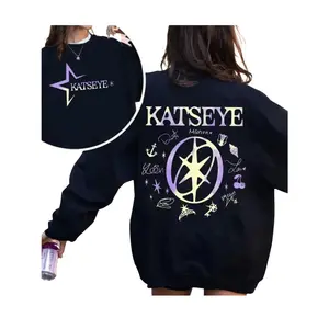 Kat5ey3 Unisex Sweatshirt, Kpop Graphics Hoodie Tshirt, All Member Tee, Unisex Sweater Pullover Tee