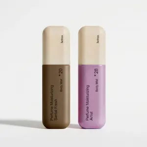 [hetras] Perfume Body Mist 2ea - SIGNATURE Scent Duo  | Artist & Santal Fresh Scent Set | Moisturizing Niacinamide Body Spray |  Body Glow, Smooth Skin | for Texture & Uneven Skin tone | Long-Lasting Skin Scent | Korean Skincare (4.06 fl oz each)