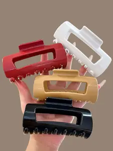 Soft Silicone Shark Clip Hairpin, Shockproof Protective Hairband Holder, Durable Non-Slip Claw Clips, Hair Claws for Women & Girls