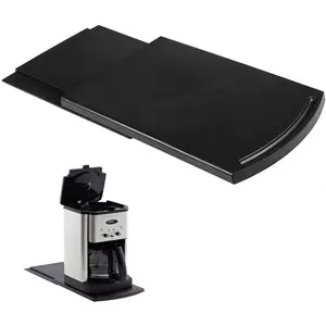 Handy Sliding Tray Sliding Tray Mat for Coffee Maker,Kitchen Appliance Moving ,Countertop Stoage for Air Fryer, Blender, Stand Mixer, Processors,1 Set