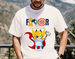 Bluey Fathor Shirt, Bluey Dad shirt, Bluey  Matching Shirt, Bluey Fathers Day 2024 Shirt. T-shirts, Crewnecks, Hoodies – Gifts Suitable for Anyone