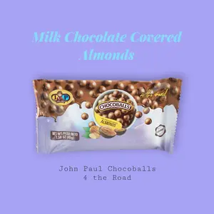 JP ChocoBalls Almond — Milk Chocolate · 4 the Road (3-Pack)