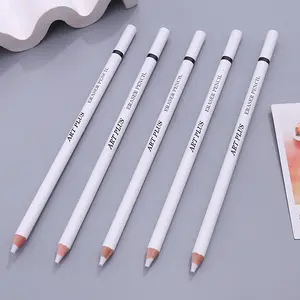 Art Sketching Highlight Eraser Pen, Erasable Charcoal Pencil, No Residue, Professional Art Supplies for Students