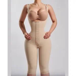 Postpartum Girdle BBL Postoperative Bodysuit Compressed Steel Shapewear Fajas  Corset Slimming Body Shaper