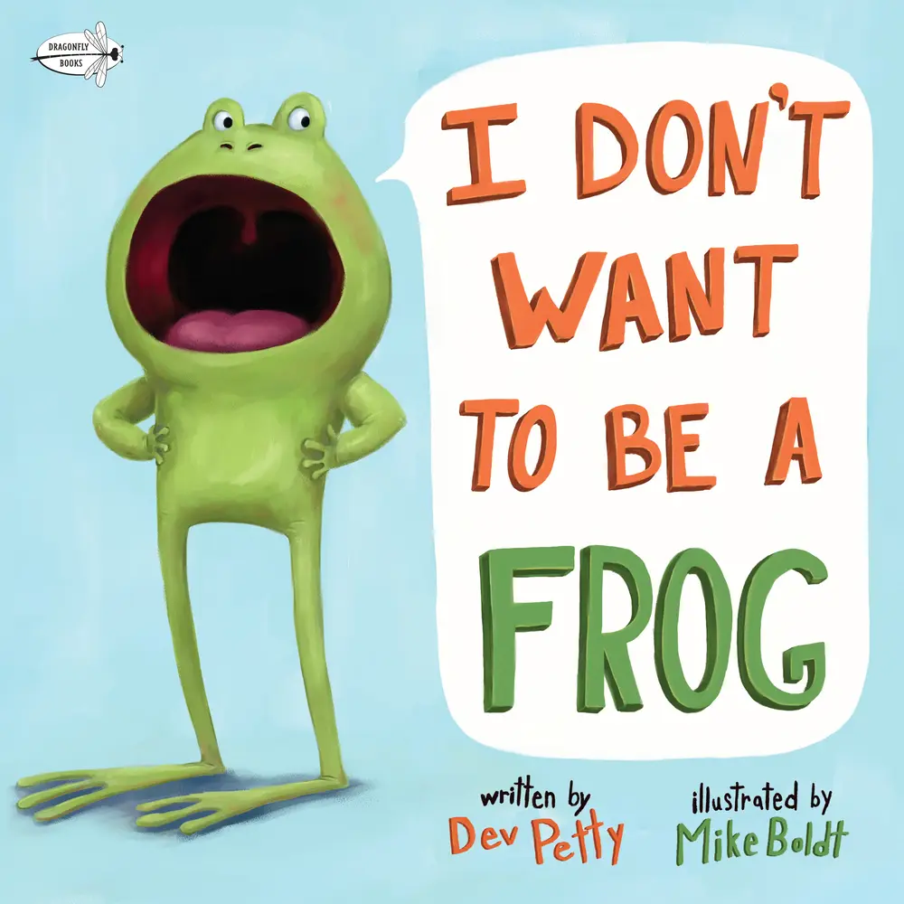 USED Book - I Don't Want to Be a Frog by Petty, Dev (Paperback) - english