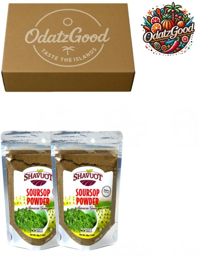 Shavuot Soursop Powder 1.4oz (36.85g) – Curated & Packaged by ODatzGood
