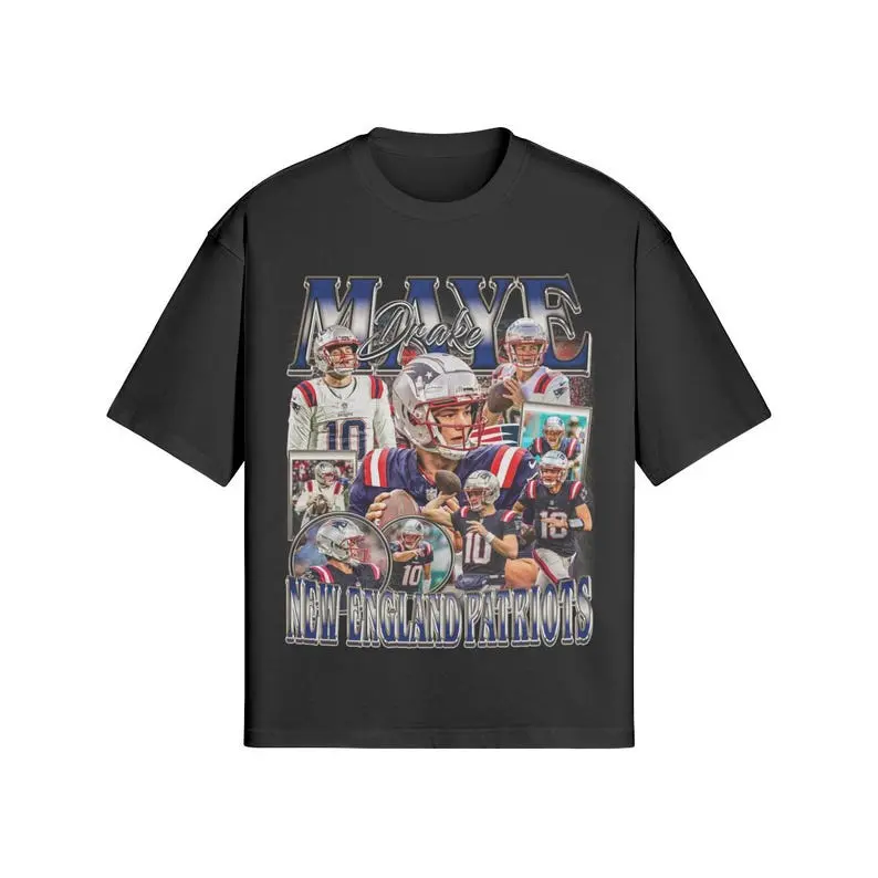 Drake Maye Vintage Graphic Tee