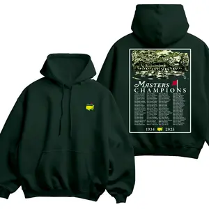 2025 Masters Tournament Hoodie, Augusta 91 Years Celebration Sweatshirt for Gulf Fans, Menswear Pullover Iconic Golf Cup Design, Gift for Men