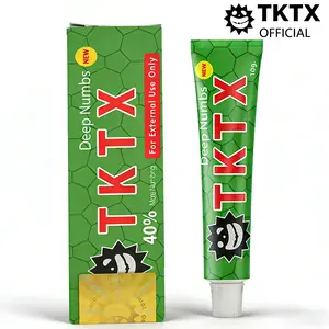TKTX Numbing Cream (1 Pack), Relief Cream for Tattoos,Waxing, Microneedling, Lecithin External Cream(10g)Cosmetic.