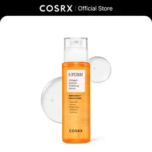 [NEW] [COSRX Official] 5 PDRN Collagen Intense Vitalizing Serum 100 mL / 3.38 fl oz | Daily Boost Serum for Vitality, Glow, Firmness, and Vitalizing with 5 PDRN & Collagen |  Daily Skin Repair, K-Beauty Radiance Lightweight