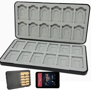 Game Card Storage Box 24 Slots, Card Holder, Cartridge Case, Ns Magnetic Card Box, Game Card Pack, Large Capacity Lite Accessories