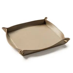 Leather Napkin Holder and Home Organizer