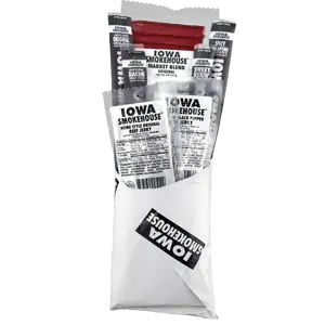 Iowa Smokehouse Sampler Pack - Regular, with High-Quality Beef and Pork