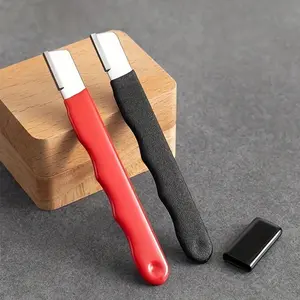 3 Counts Portable Professional Diamond Knife Sharpener, Versatile Kitchen and Garden Shearing Knife Sharpener for All Blades, Hand Tool for Home & Outdoor, Stainless, Kitchenware, Steel, Portable Hand Tools,Sharpening tools