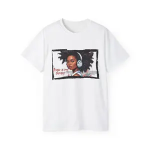 Music is My Therapy Unisex Cotton Tee, Relaxed Fit Shirt for Music Lovers, Gift for Musicians, Casual Outfit, Inspirational Apparel