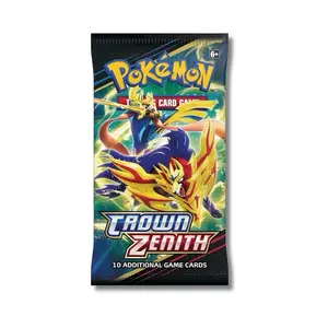 Crown Zenith Booster Pack - 10 Additional Game Cards for Pokémon