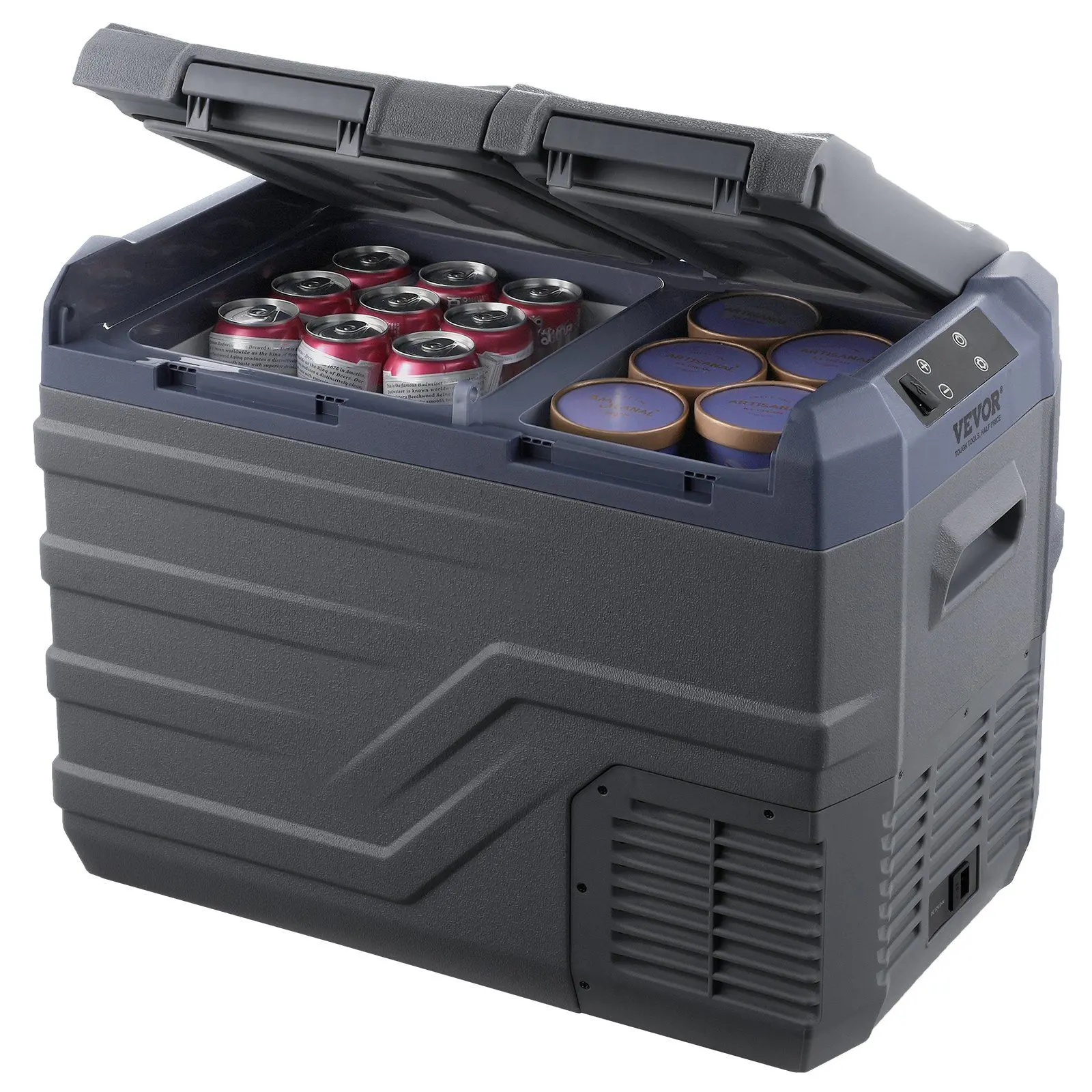 VEVOR Portable Car Refrigerator Freezer Compressor 32 L Dual Zone for Home Car VEVOR Portable Car Refrigerator Freezer Compressor 32 L Dual Zone for Home Car