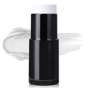 White Face Body Paint Stick,White Eye Black Sticks for Sports,White Foundation Face Makeup Face Paint Stick for Halloween Special Effects Goth Clown Cosplay Makeup Kit