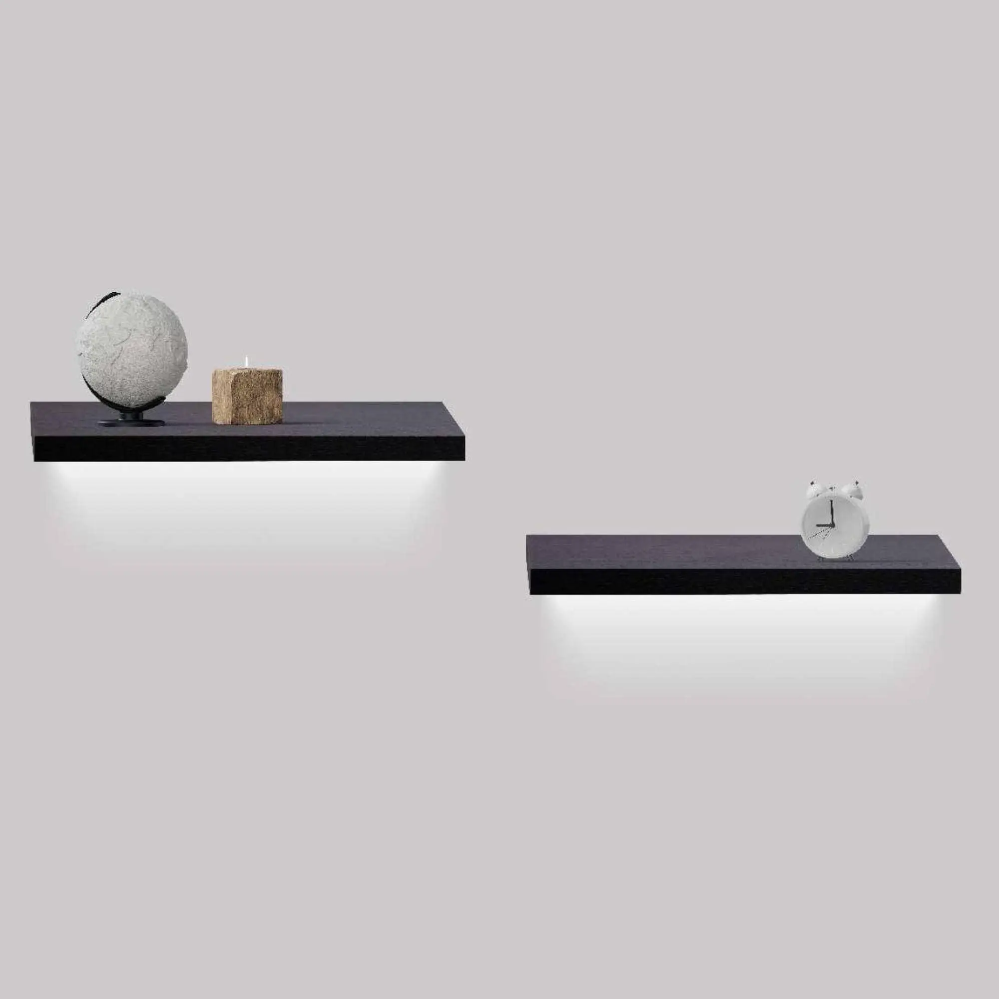 LED Floating Wall Shelf — 18"
